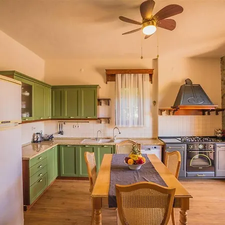 Villa Kayaköy'de özel Havuzlu Muhafazakar Kaya