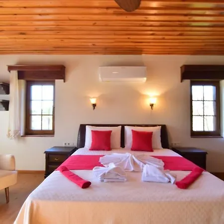 Villa Kayakoey'de Oezel Havuzlu Muhafazakar Kaya Fethiye
