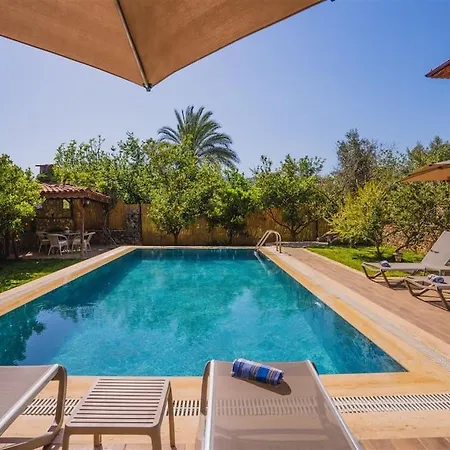 Villa Kayakoey'de Oezel Havuzlu Muhafazakar Kaya