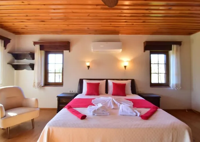 Villa Kayakoey'de Oezel Havuzlu Muhafazakar Kaya Fethiye