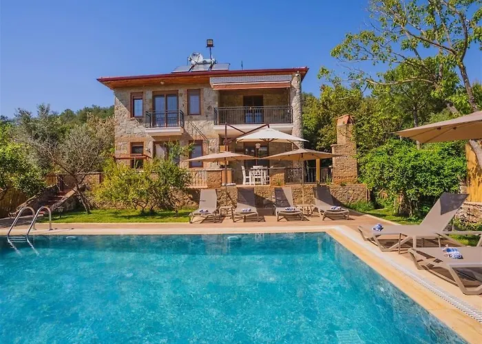 Kayakoey'de Oezel Havuzlu Muhafazakar Kaya * フェティエ