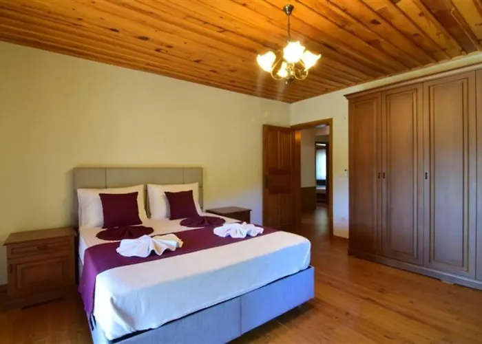 Kayakoey'de Oezel Havuzlu Muhafazakar Kaya Villa *