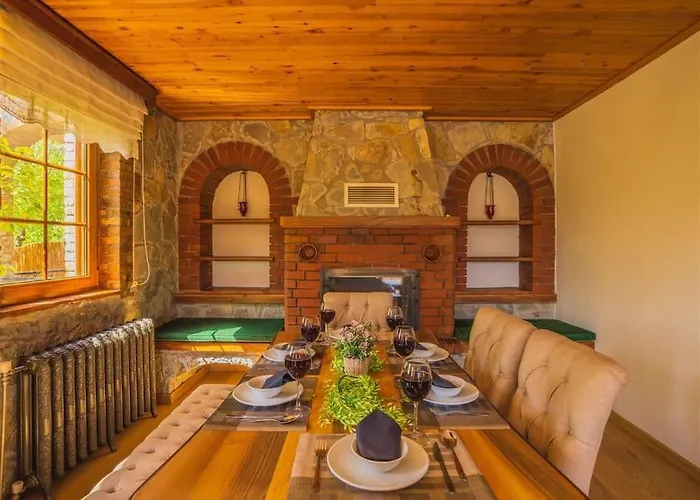 ヴィラ Kayakoey'de Oezel Havuzlu Muhafazakar Kaya フェティエ